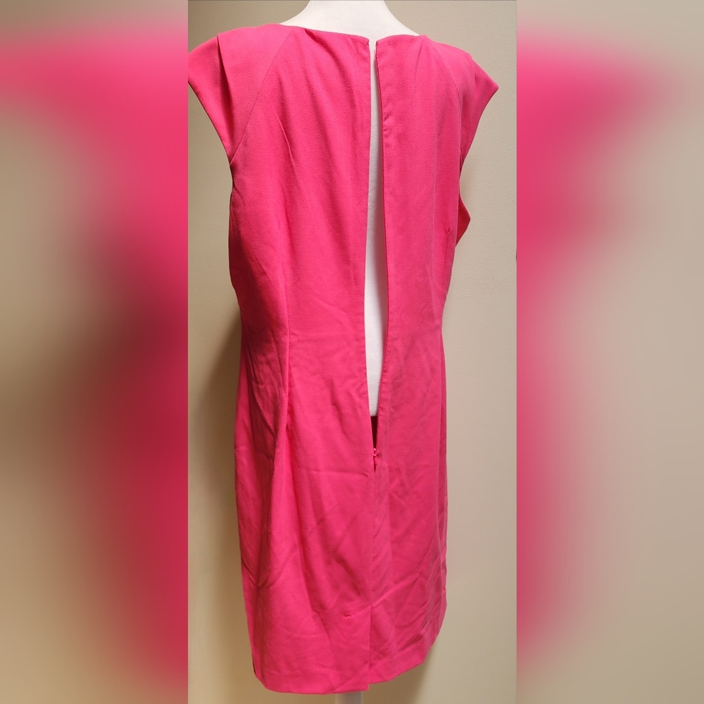 Dana Buchman Pink Dress Women's Plus Size 16 - Picture 4 of 6